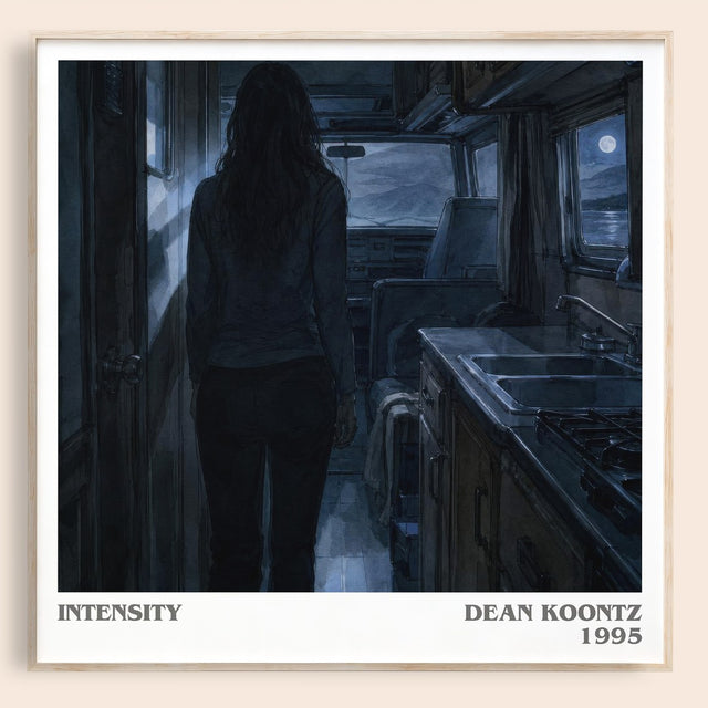 Intensity Literary Art Print by Dean Koontz