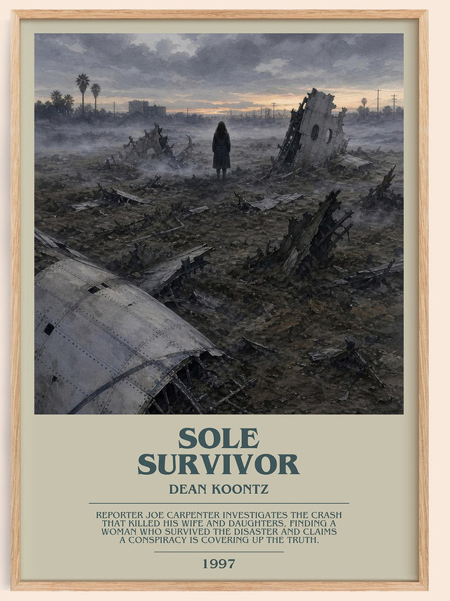 Sole Survivor Bookish Wall Art by Dean Koontz