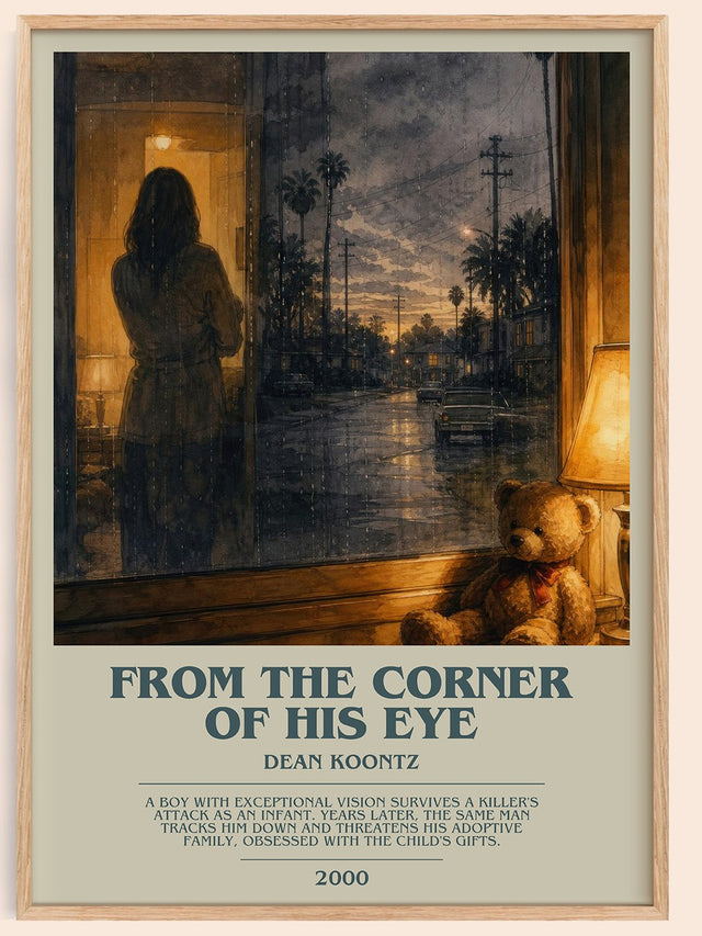 From the Corner of His Eye Bookish Wall Art by Dean Koontz