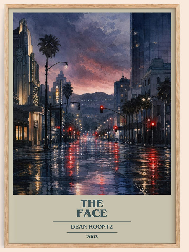 The Face Book Cover Poster by Dean Koontz