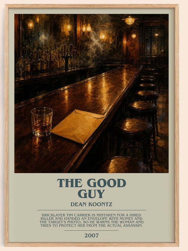 The Good Guy Bookish Wall Art by Dean Koontz