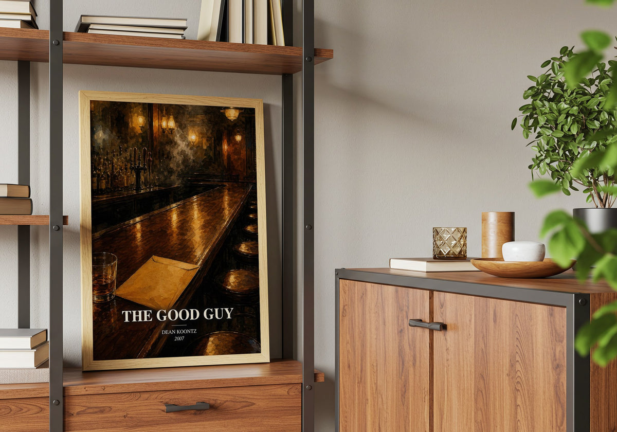 The Good Guy book watercolour illustration paper finish options – matte satin gloss