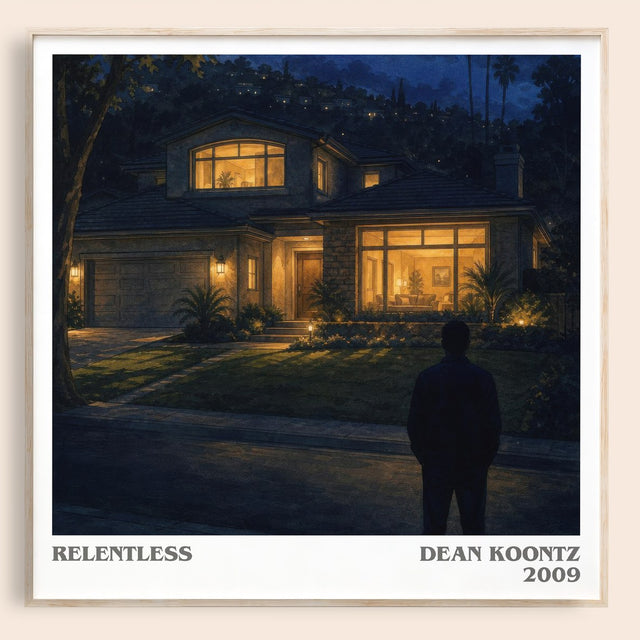 Relentless Literary Art Print by Dean Koontz