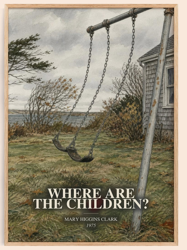 Where Are the Children? Book Watercolour Illustration by M. Clark