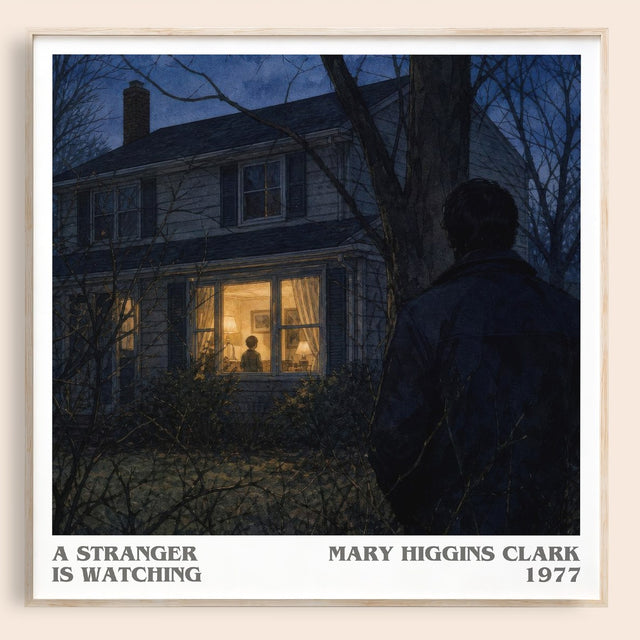 A Stranger Is Watching Literary Art Print by Mary Higgins Clark