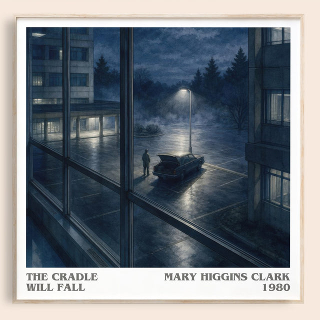 The Cradle Will Fall Literary Art Print by Mary Higgins Clark