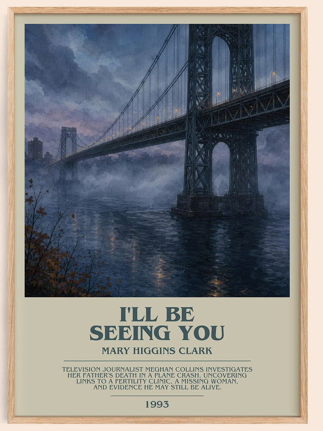 I'll Be Seeing You Bookish Wall Art by Mary Higgins Clark