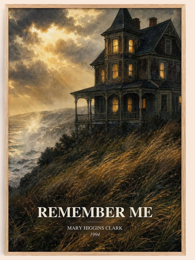 Remember Me Book Watercolour Illustration by Mary Higgins Clark