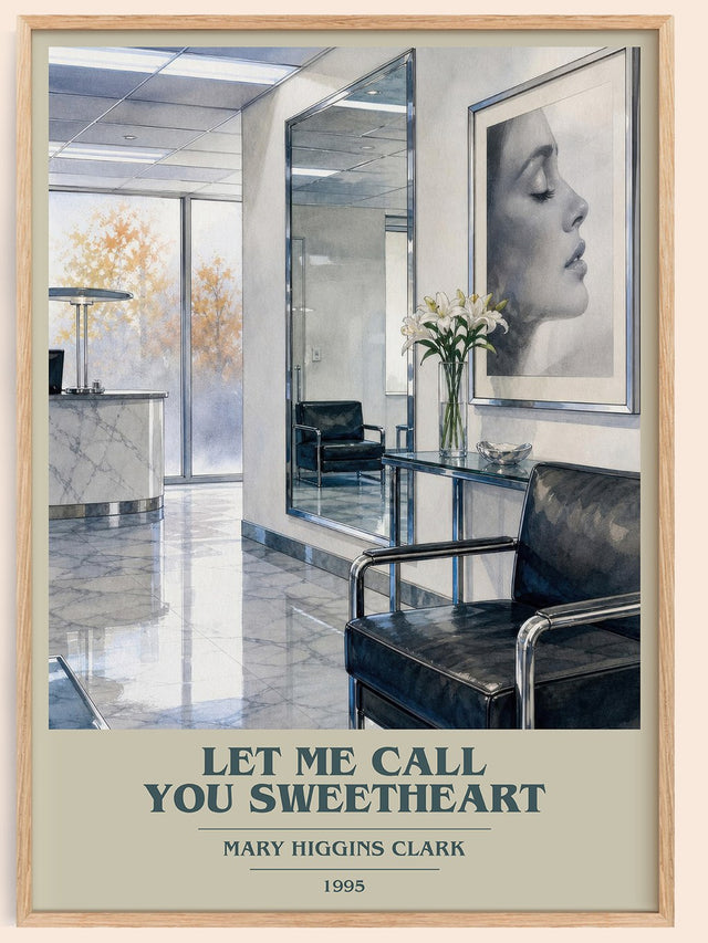 Let Me Call You Sweetheart Book Cover Poster by Mary Higgins Clark