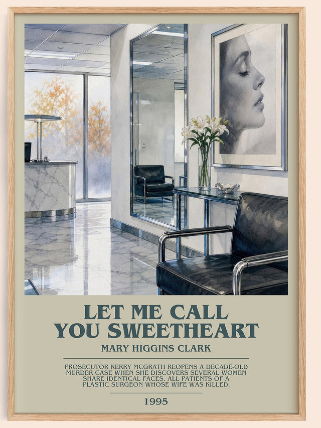 Let Me Call You Sweetheart Bookish Wall Art by Mary Higgins Clark