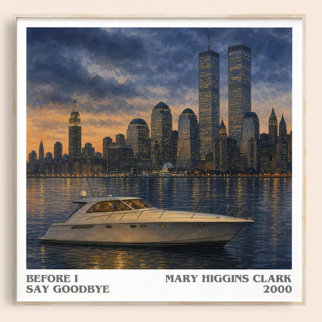 Before I Say Goodbye Literary Art Print by Mary Higgins Clark