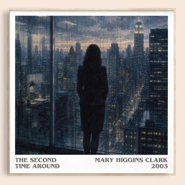The Second Time Around Literary Art Print by Mary Higgins Clark