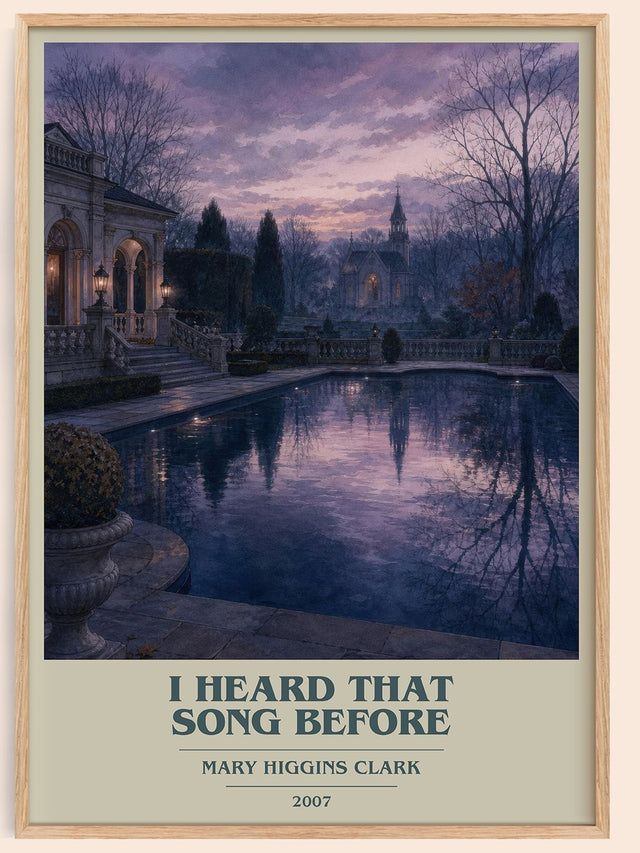 I Heard That Song Before Book Cover Poster by Mary Higgins Clark
