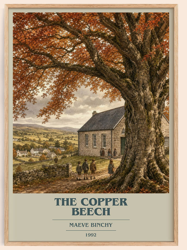 The Copper Beech Book Cover Poster by Maeve Binchy