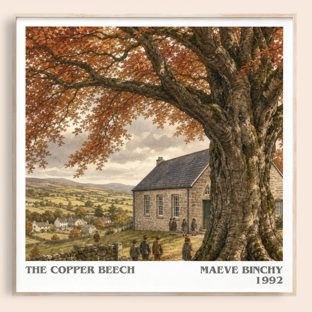 The Copper Beech Literary Art Print by Maeve Binchy
