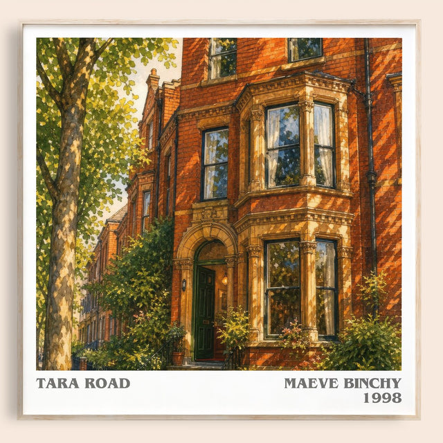Tara Road Literary Art Print by Maeve Binchy