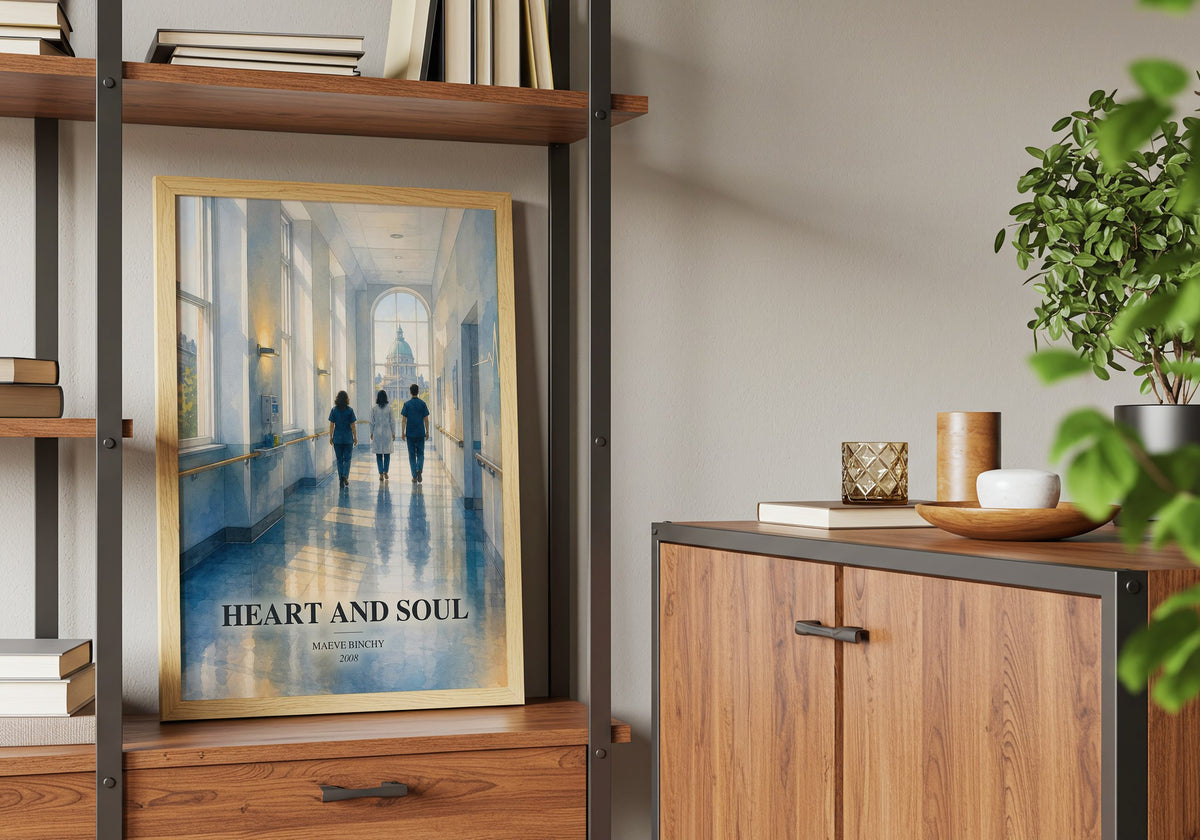 Heart and Soul book watercolour illustration paper finish options – matte satin gloss