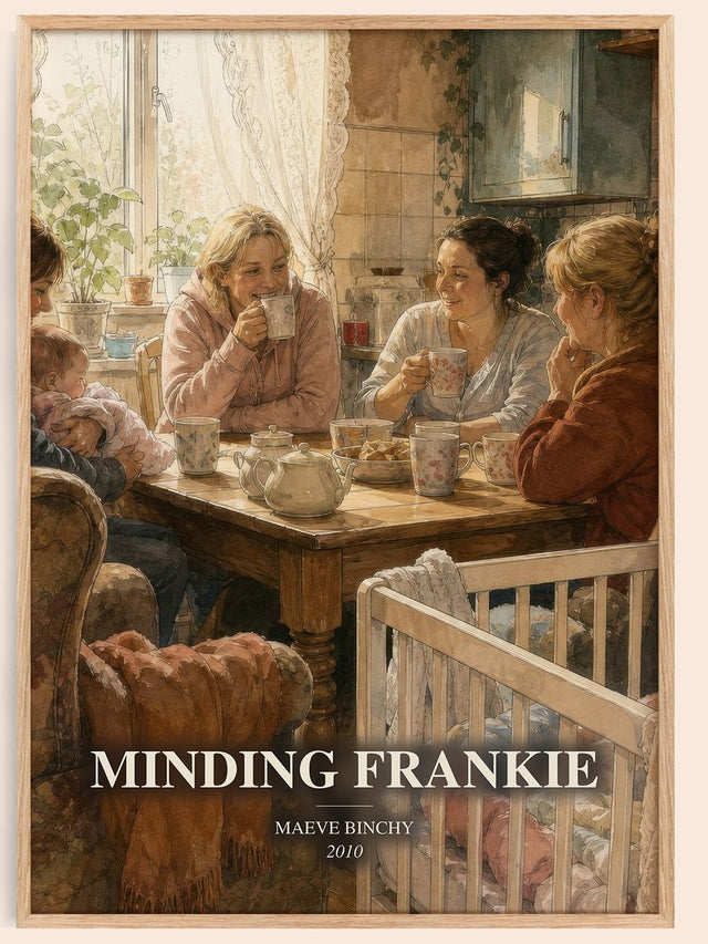 Minding Frankie Book Watercolour Illustration by Maeve Binchy