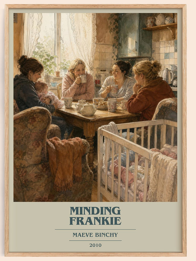 Minding Frankie Book Cover Poster by Maeve Binchy