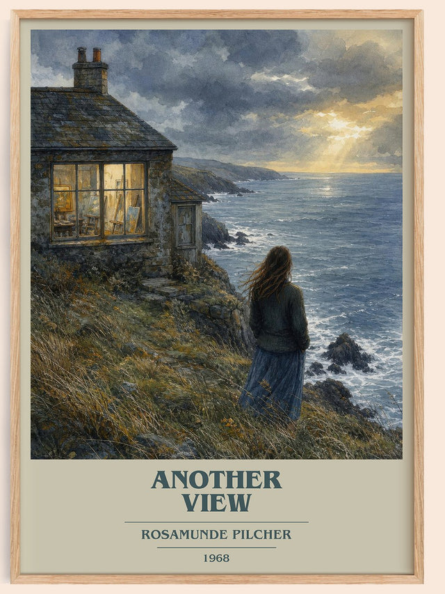 Another View Book Cover Poster by Rosamunde Pilcher