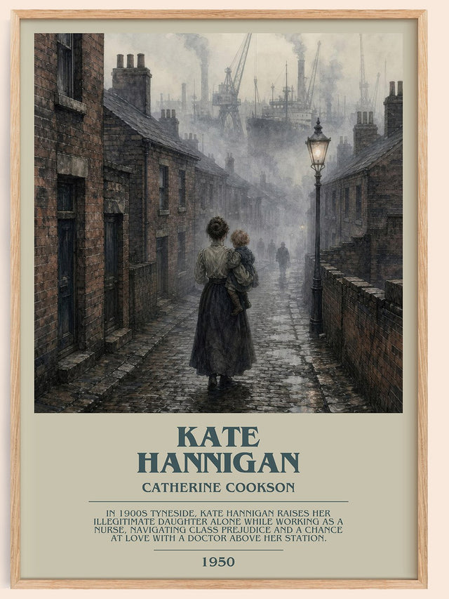 Kate Hannigan Bookish Wall Art by Catherine Cookson