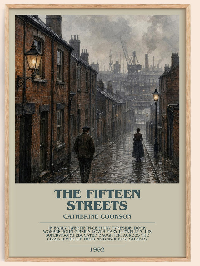 The Fifteen Streets Bookish Wall Art by Catherine Cookson