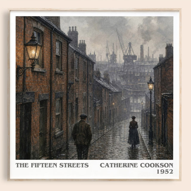 The Fifteen Streets Literary Art Print by Catherine Cookson