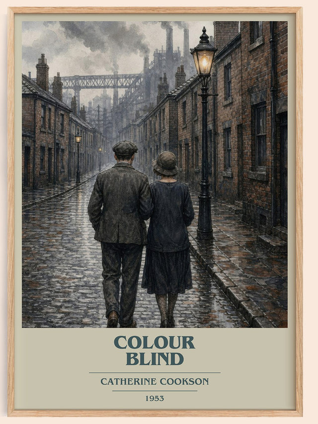 Colour Blind Book Cover Poster by Catherine Cookson