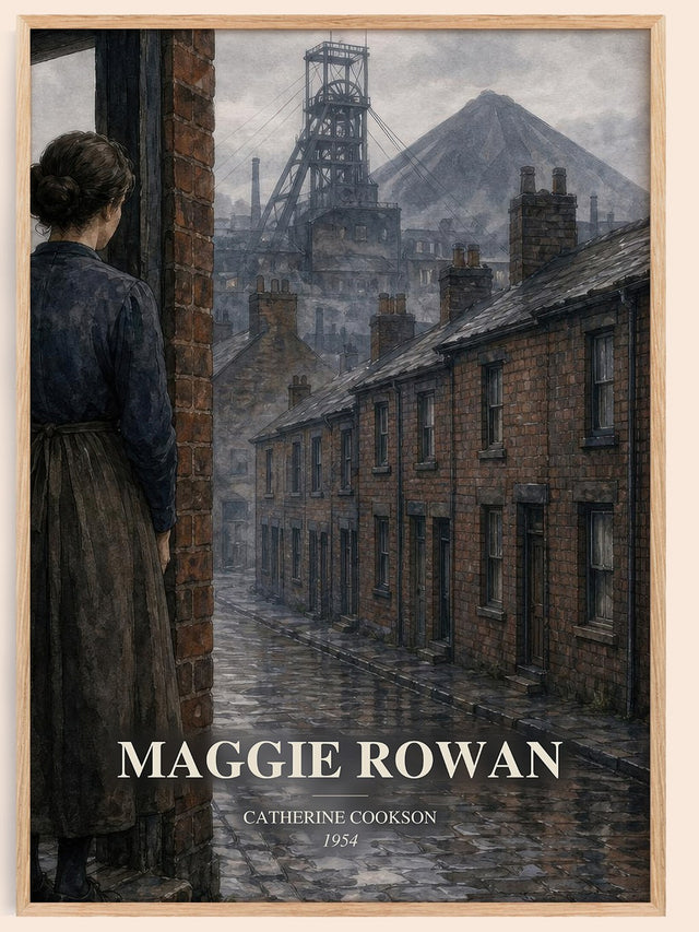 Maggie Rowan Book Watercolour Illustration by Catherine Cookson