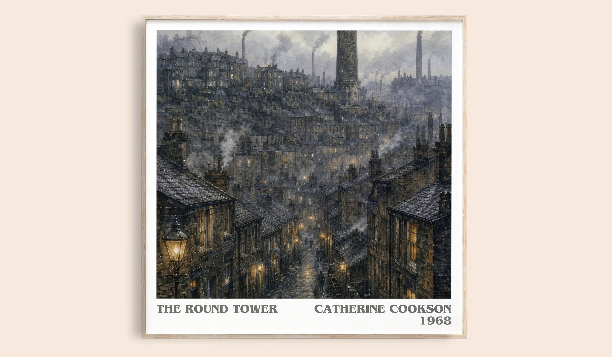 The Round Tower Literary Art Print by Catherine Cookson