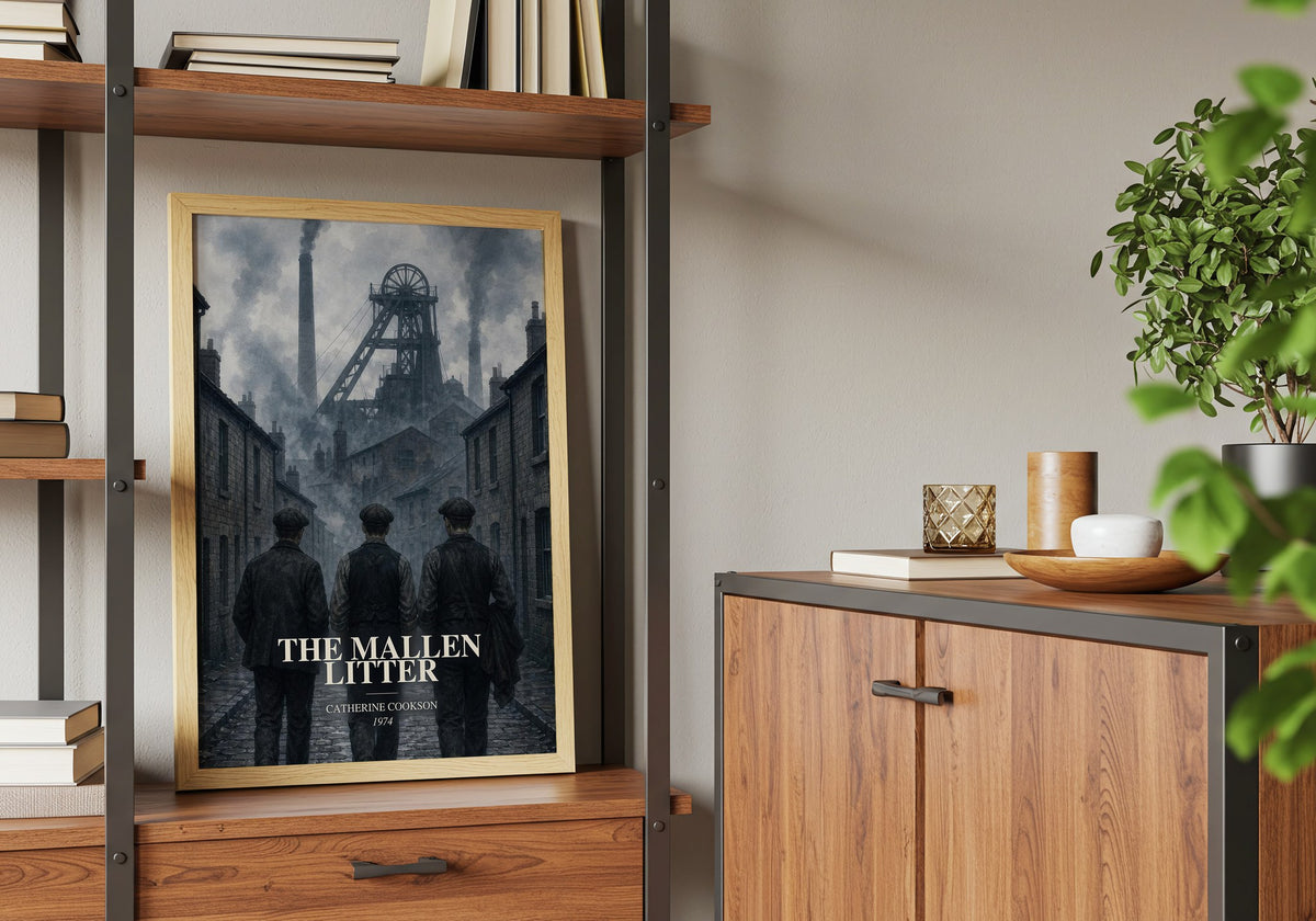 The Mallen Litter book watercolour illustration paper finish options – matte satin gloss