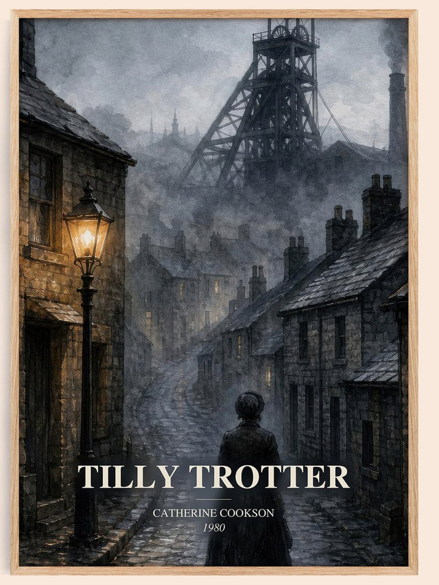 Tilly Trotter Book Watercolour Illustration by Catherine Cookson