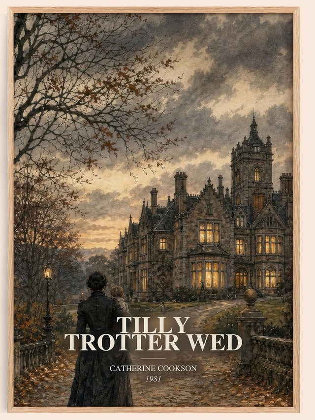 Tilly Trotter Wed Book Watercolour Illustration by Catherine Cookson