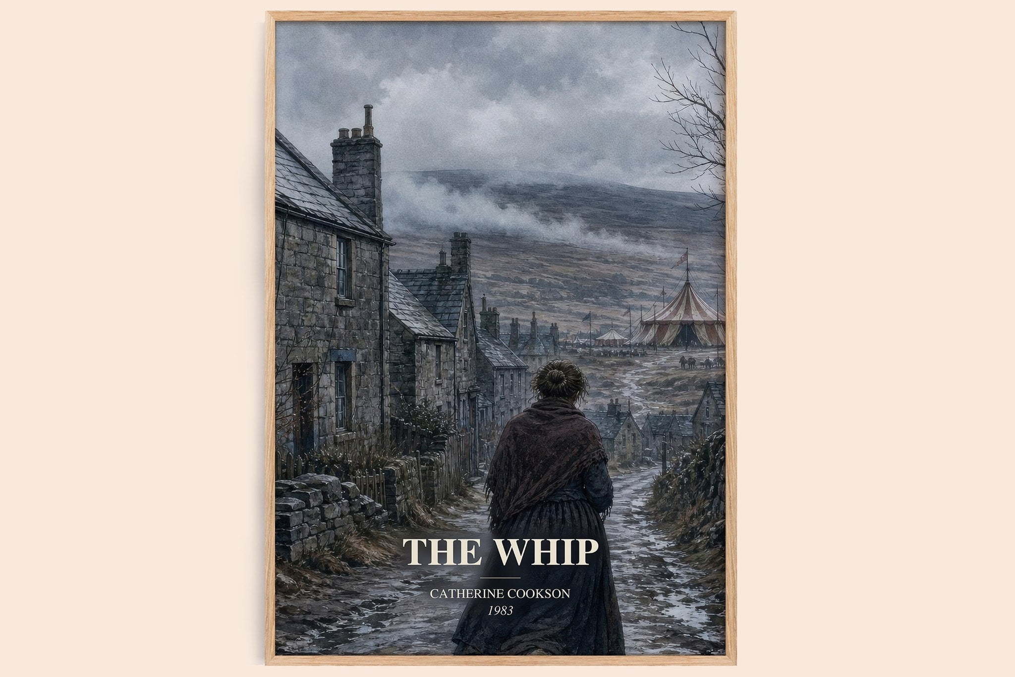 The Whip Book Watercolour Illustration by Catherine Cookson