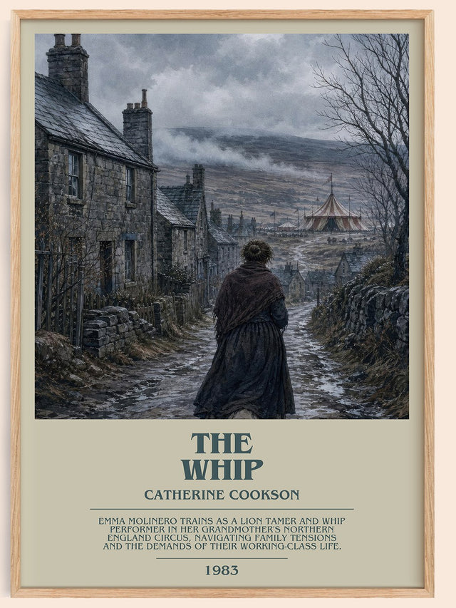 The Whip Bookish Wall Art by Catherine Cookson