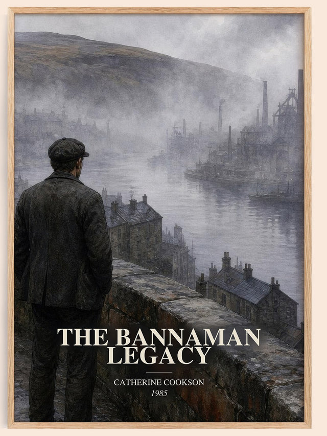 The Bannaman Legacy Book Watercolour Illustration by Catherine Cookson