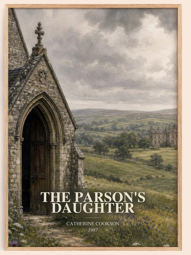 Parson's Daughter Book Watercolour Illustration by Catherine Cookson