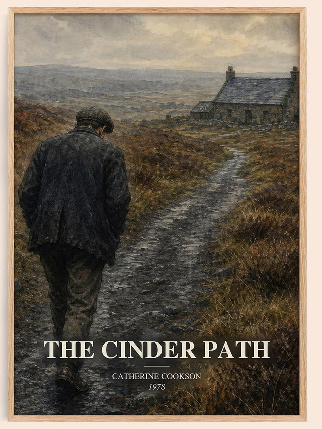 The Cinder Path Book Watercolour Illustration by Catherine Cookson