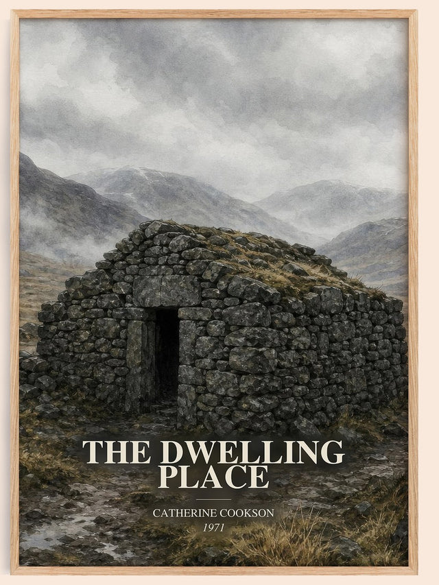 The Dwelling Place Book Watercolour Illustration by Catherine Cookson