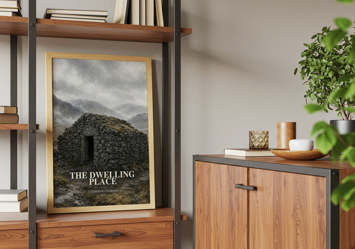 The Dwelling Place book watercolour illustration paper finish options – matte satin gloss
