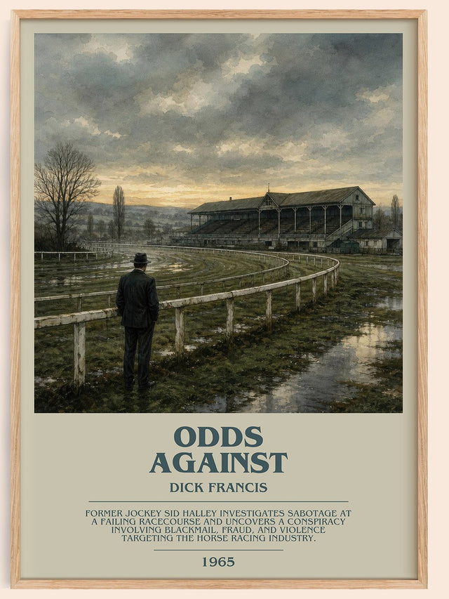 Odds Against Bookish Wall Art by Dick Francis