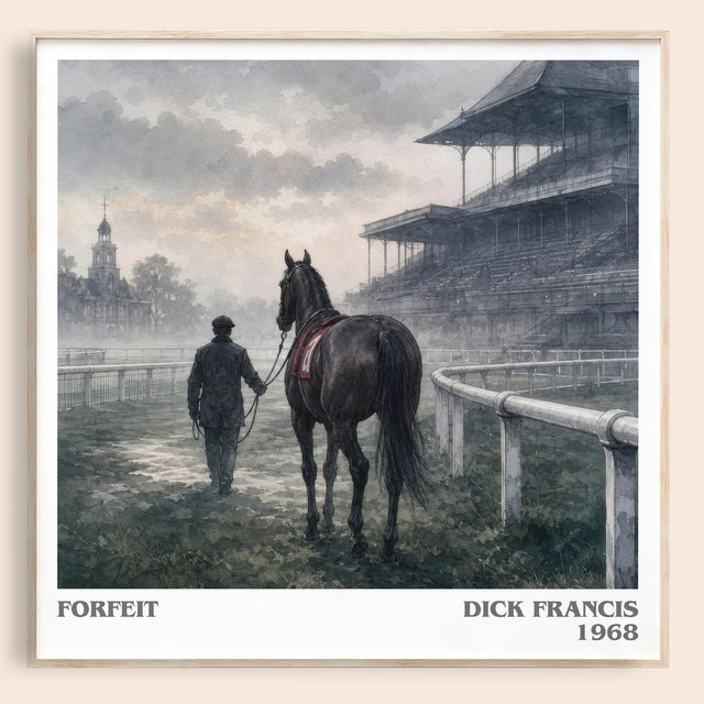 Forfeit Literary Art Print by Dick Francis