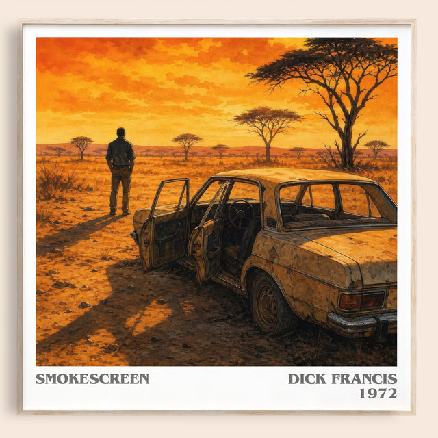 Smokescreen Literary Art Print by Dick Francis