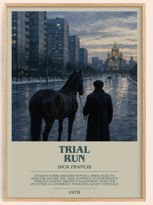Trial Run Bookish Wall Art by Dick Francis