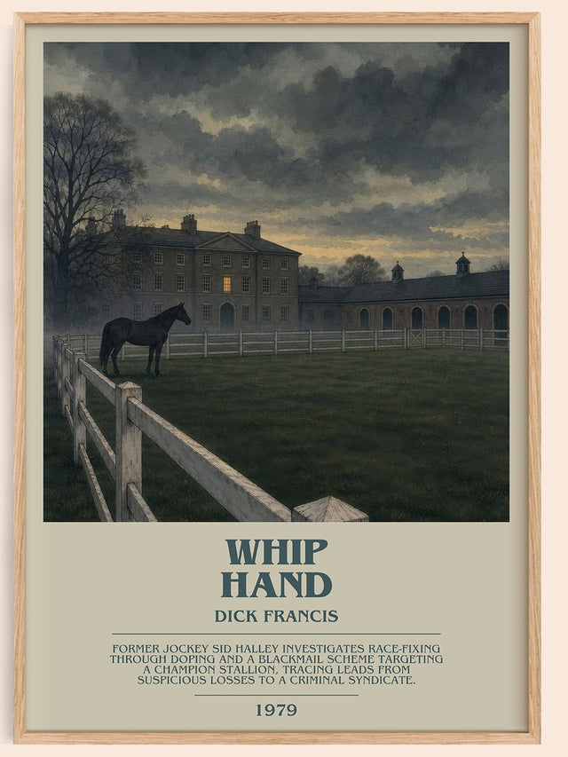 Whip Hand Bookish Wall Art by Dick Francis