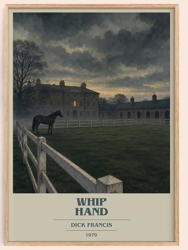 Whip Hand Book Cover Poster by Dick Francis