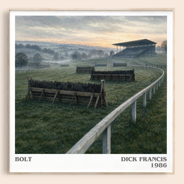 Bolt Literary Art Print by Dick Francis