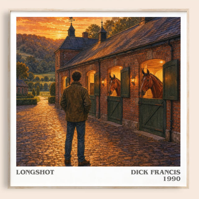 Longshot Literary Art Print by Dick Francis