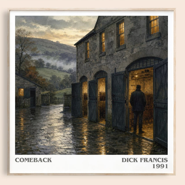 Comeback Literary Art Print by Dick Francis