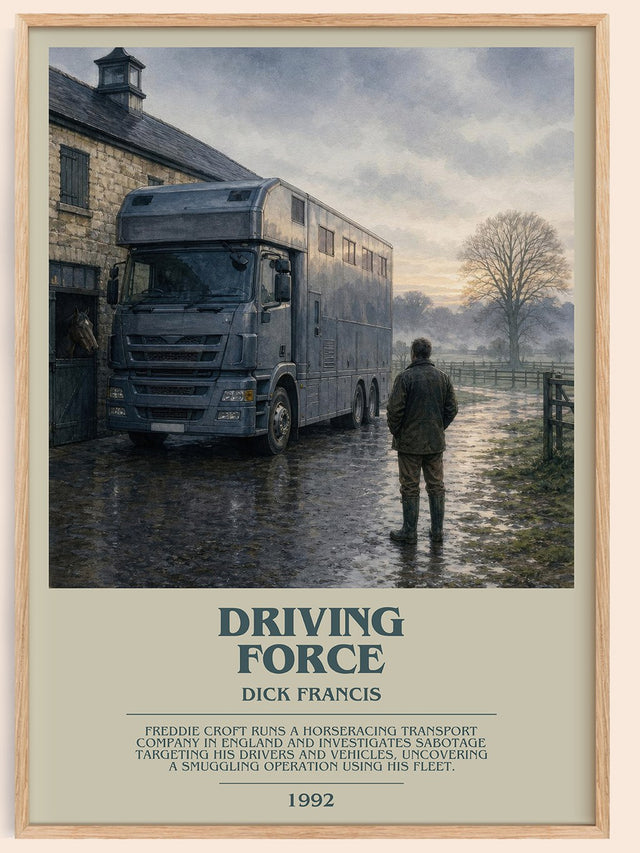 Driving Force Bookish Wall Art by Dick Francis